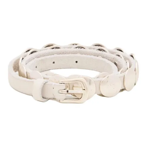 Golden Goose Коровья кожа Кожаные ремни Женские Белые