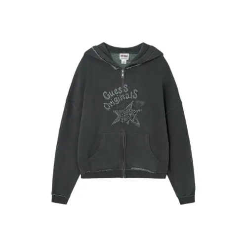 GUESS Темно-серый женский свитшот