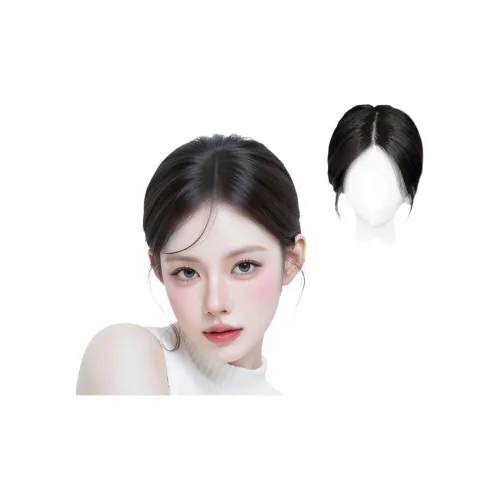 WANWANFENG Облако Прозрачный Волосы PIECES Парики Для Женских Человеческих Волос Короткие Прямые Волосы