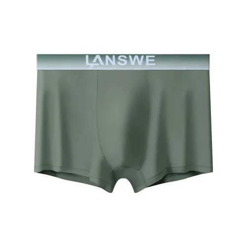 Lanza [1 Pack] Зеленый Мужские Боксеры