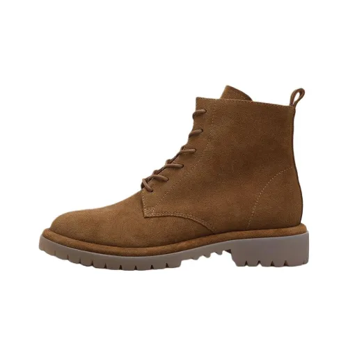 NATASHA ZINKO 11 см Мартин Ботинок 3,5 см Женский Коричневый