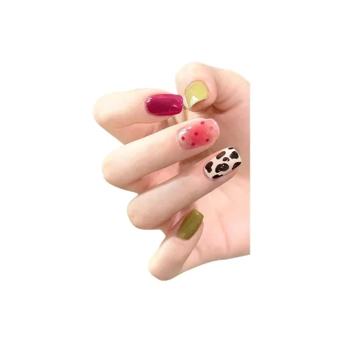 JIABITU Искусственные ногти Женские