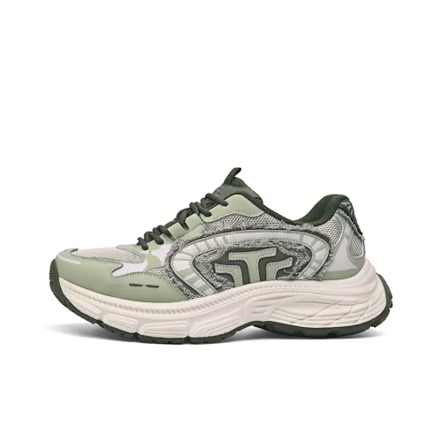 TCELLARS Износостойкий Дышащий Поддерживающий Легкий Увеличивающий Высоту Низкий Топ Кроссовки с Толстой Подошвой Унисекс