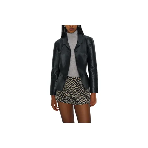 Reformation Июнь Низкий Шаг Шов (Передняя Задняя Посадка) Короткие Повседневные Шорты Женские