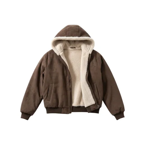 GANGZAI Бархат Feel Пальто Унисекс