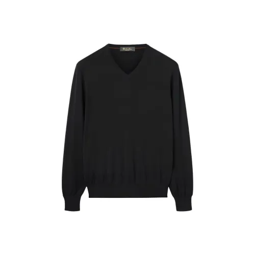 Loro Piana Черные Мужские Свитера