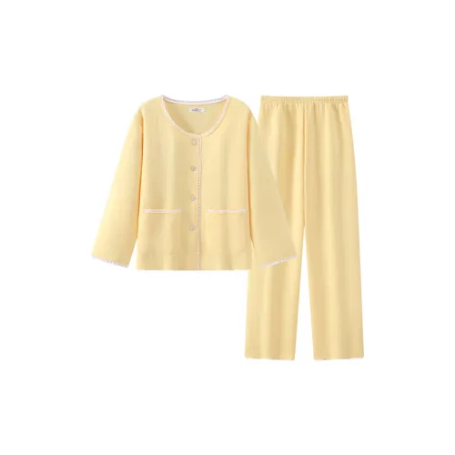 ЮЙЧЖАОЛИНЬ Pajama Комплект Осенний и Зимний Женский