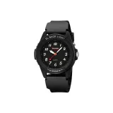 Чёрный корпус с чёрным циферблатом.