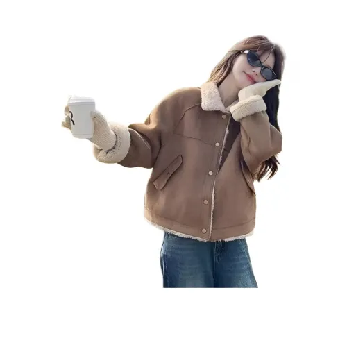 YOUSEKOO Хаки Женские пуховики