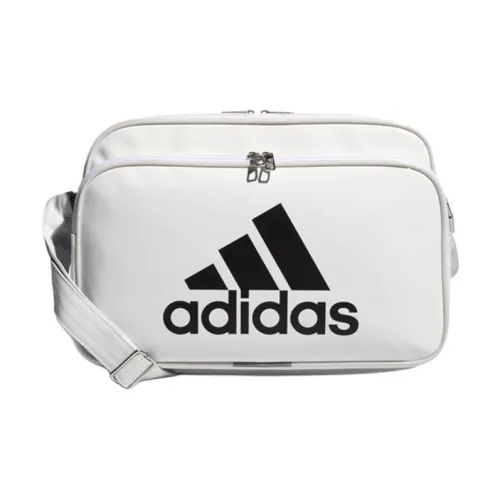 Adidas Полиуретановая спортивная сумка дорожная сумка сумка через плечо унисекс белая