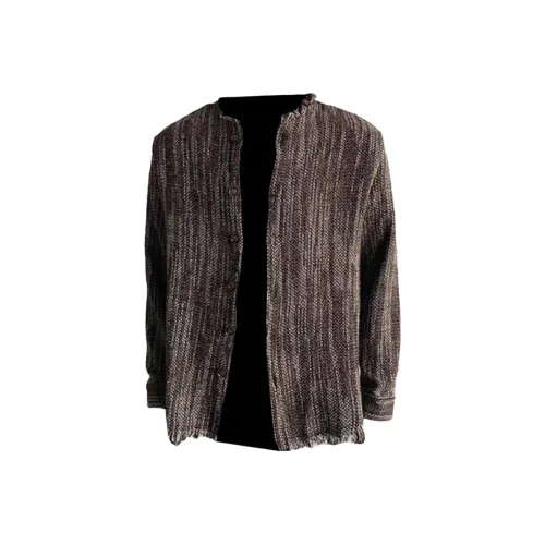 SNEIKLAU Кофейный Коричневый Унисекс Куртки