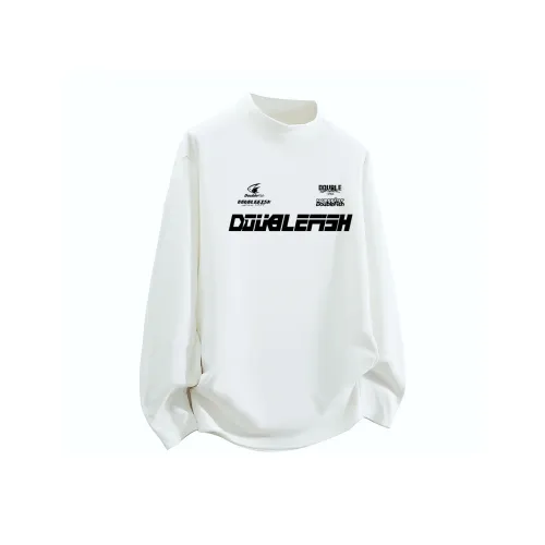 Двойная рыба Унисекс Трикотаж