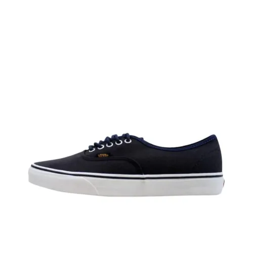 VANS Authentic Series Surplus Амортизация Износостойкие Низкие Кроссовки для скейтбординга Унисекс Морской синий