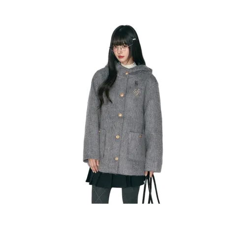 PNVB Темно-серый Женский Пальто
