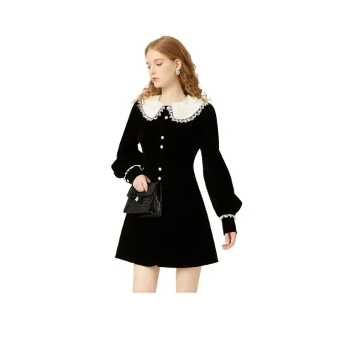 JORYAweekend Длинное платье с длинными рукавами женское