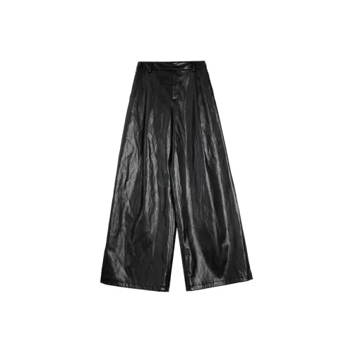 ELLE Женские Кожаные Штаны