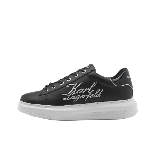 KARL LAGERFELD Paris Low Top Скейтборд Кроссовки Мужские Черные