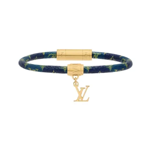 LOUIS VUITTON Монограмма Покрытый холст Браслеты Мужской Зеленый