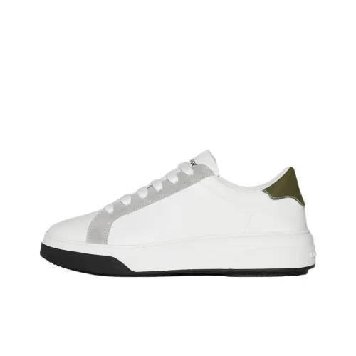 DSQUARED 2 BUMPER Низкие Кроссовки для скейтбординга Мужские Белые