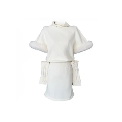 TSKIU Длинное платье с длинными рукавами женское