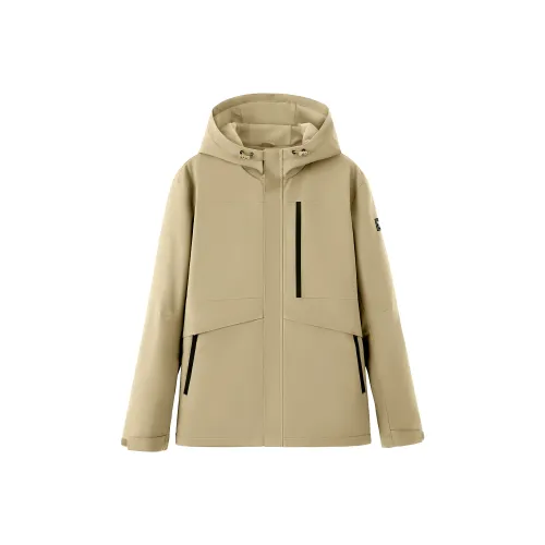 Мужские куртки цвета верблюжьего