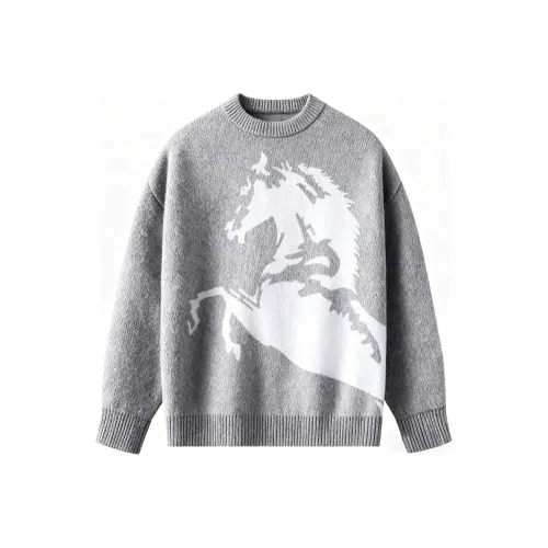 SANSYAS Серый Унисекс Свитера