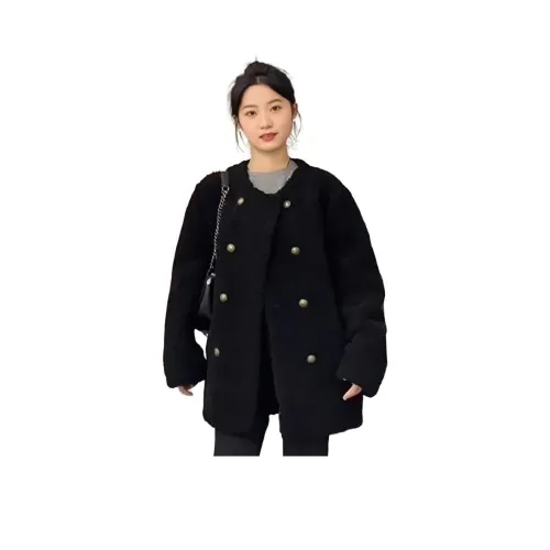 PZHK Черный Унисекс Бархатные Куртки