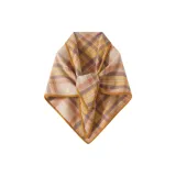 Теплый желтый клетчатый