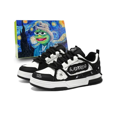 Pepe The Frog Низкие Кроссовки для Скейтбординга Мужские