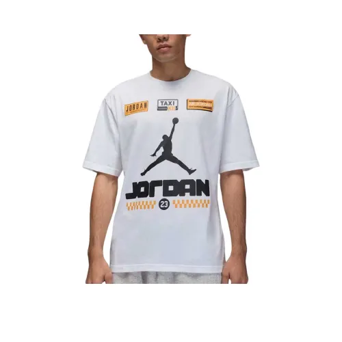 Джордан Белый Мужская Футболка