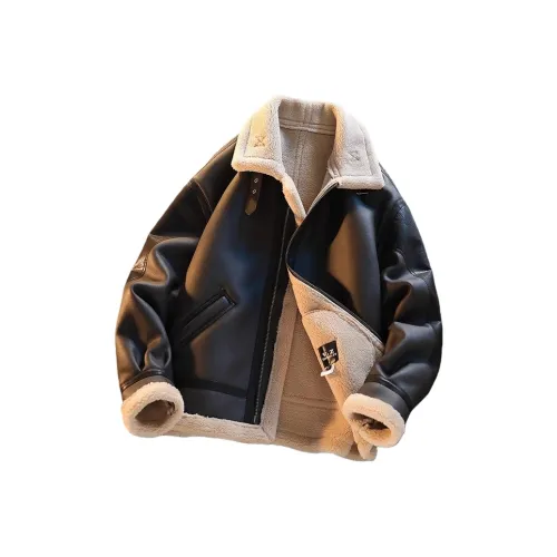 JIARONG Черный Унисекс Пуховики