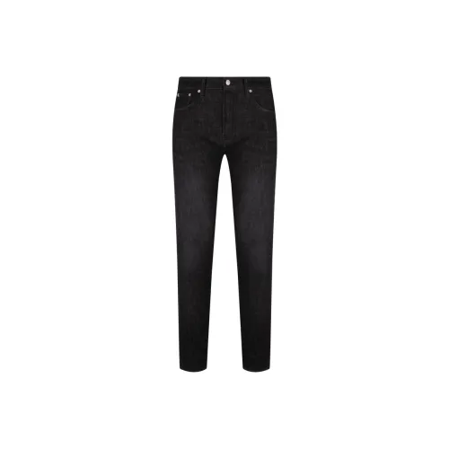 Calvin Klein 1BY Denim Черные Мужские Джинсы