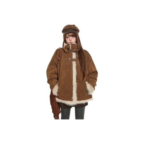 NICEAMOLA Хлопковый пуховик женский