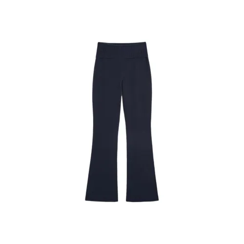 Hollister Морской Синий Женские Повседневные Штаны