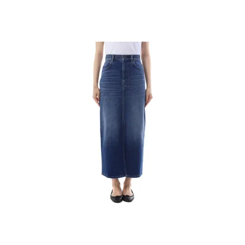 MaxMara FW25 Denim Long Skirt Women's