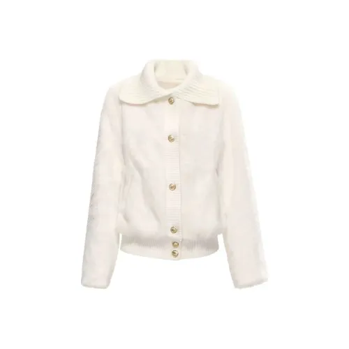 Pa33word Белый Женские Меховые изделия