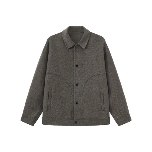 ZUO Темно-серый Мужские Куртки