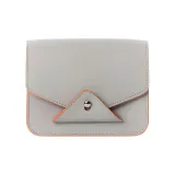 Серо-оранжевый