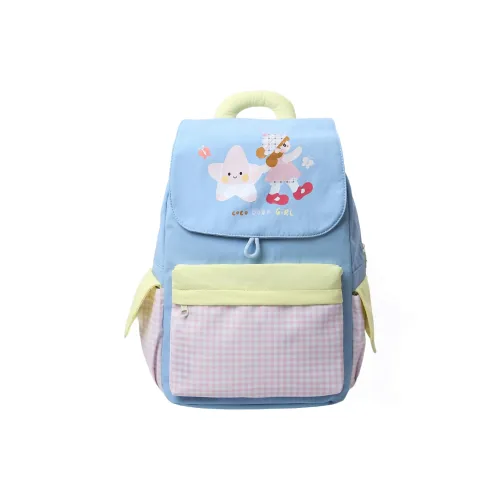 AUNG Nylon Backpack Стандартный Унисекс Синий Розовый Фиолетовый Черный Зеленый