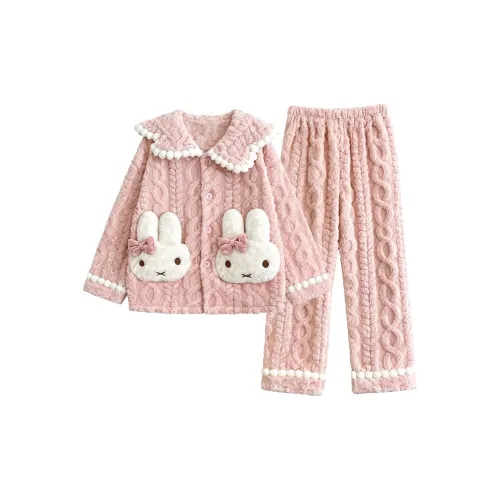 O'MESIK Pink Women's Pajama Sets