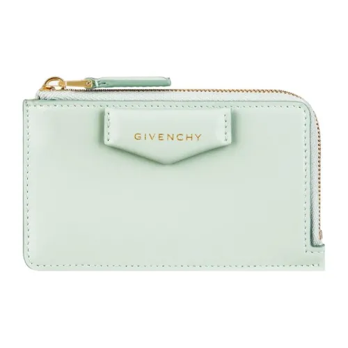 Givenchy Antigona Коровья кожа Держатель для карт Женский Светло-зеленый