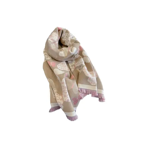 FOSS PHIL Вязаные шарфы из искусственного кашемира для женщин