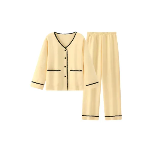 YUZHAOLIN Pajama Комплект Осенний и Зимний Женский