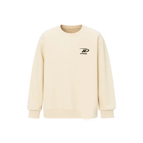 Hotwind Свитшот с круглым воротником горячий воздух следы с принтом мужской