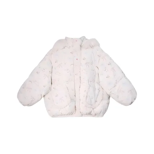 VKXOW Белый Женский пуховик