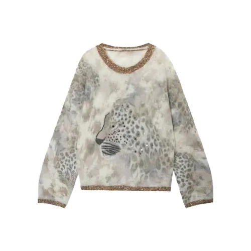 SYEEE WITH U Светлый хаки Женский трикотаж