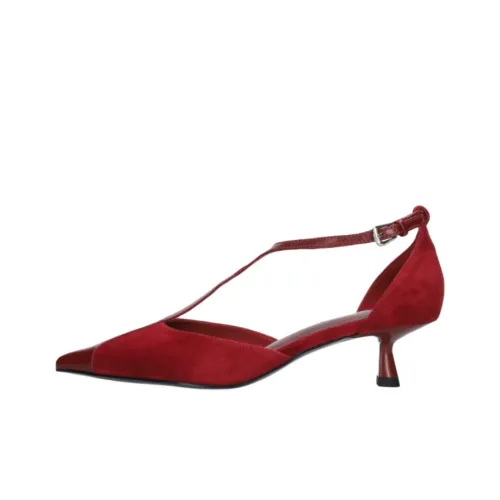 BIBI LOU CANNA PUMPS 40 Песочные часы Высокие каблуки Женские Красный