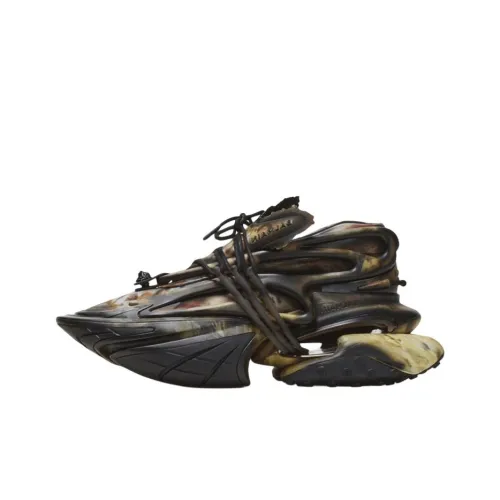 BALMAIN Unicorn Низкий Топ Спортивный Лайфстайл Повседневная Обувь Мужская Многоцветная