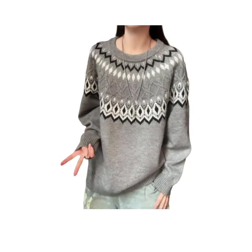 SHEXIU Светло-серый унисекс трикотаж