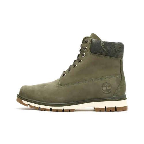 Timberland Radford Колено Высокий Мартин Ботинок Мужской Зеленый